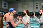 Swimming vs Babson  Wheaton College Swimming & Diving vs Babson College. - Photo By: KEITH NORDSTROM : Wheaton, Swimming